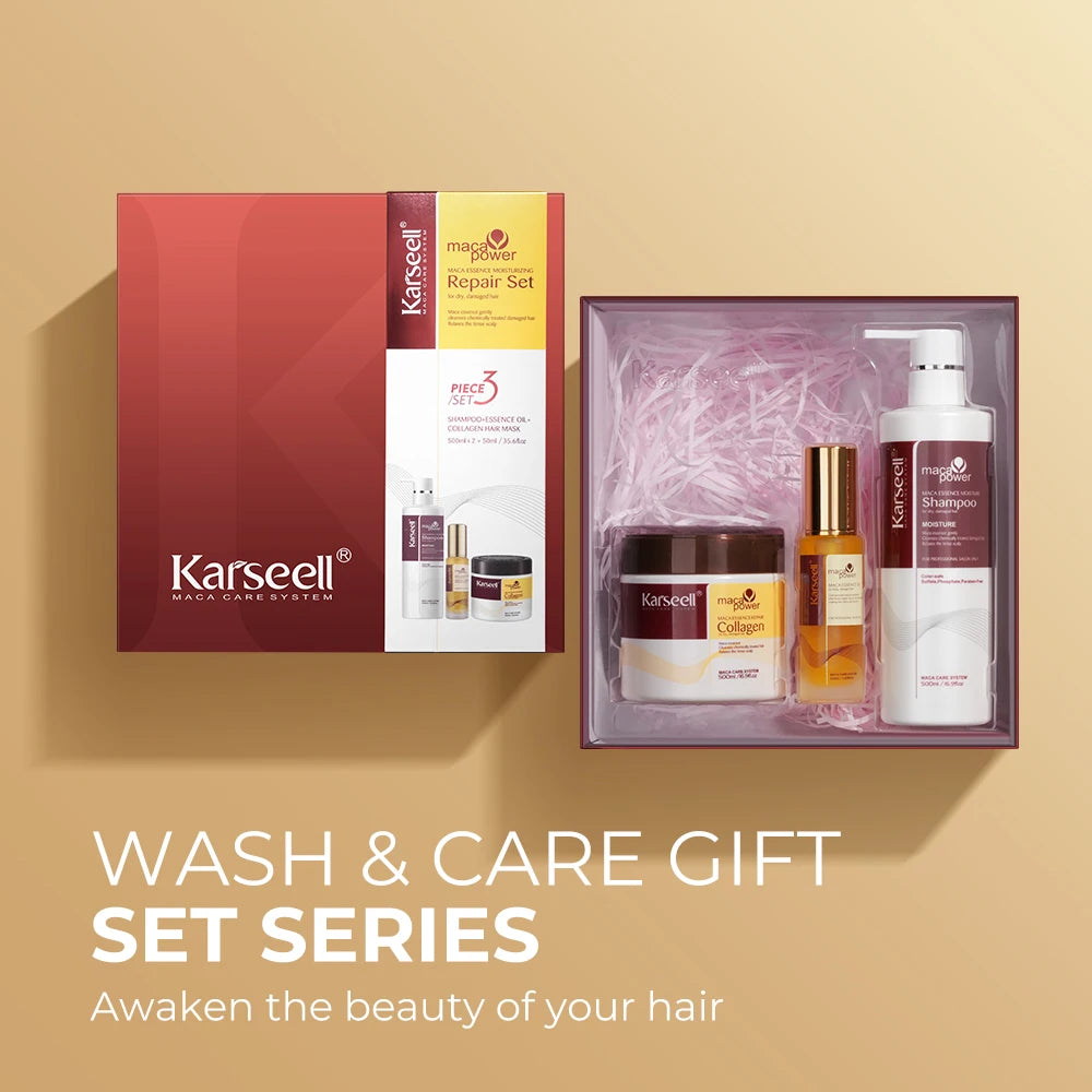 KIT COMPLETO - 100% ORIGINALE - 3 IN 1, COLLAGENE + ARGAN + SHAMPOO