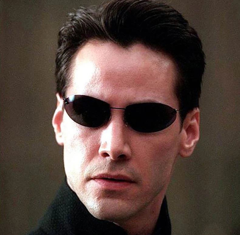 OCCHIALI NEO -  MATRIX SONO L'ELETTO - CONOSCO IL KUNG FU