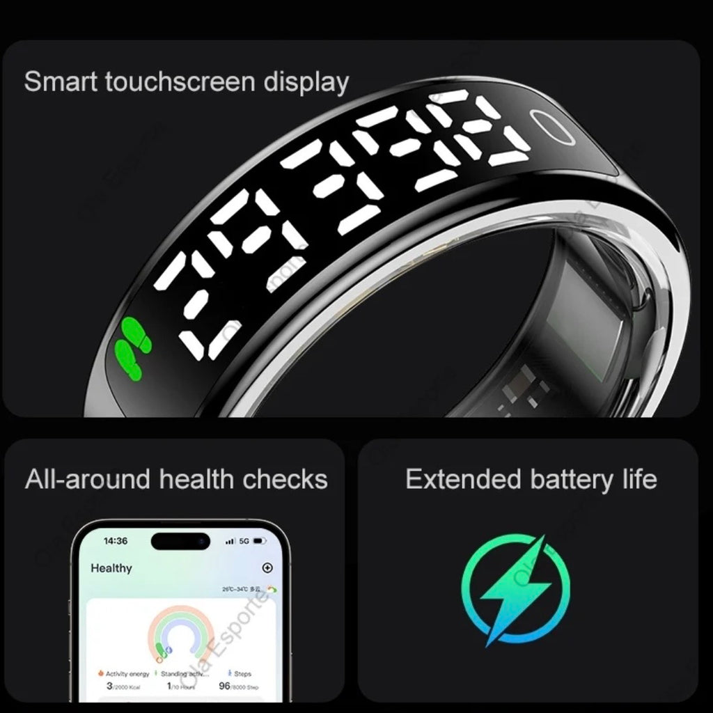 ANELLO SMART UOMO – CARDIO IMPERMEABILE