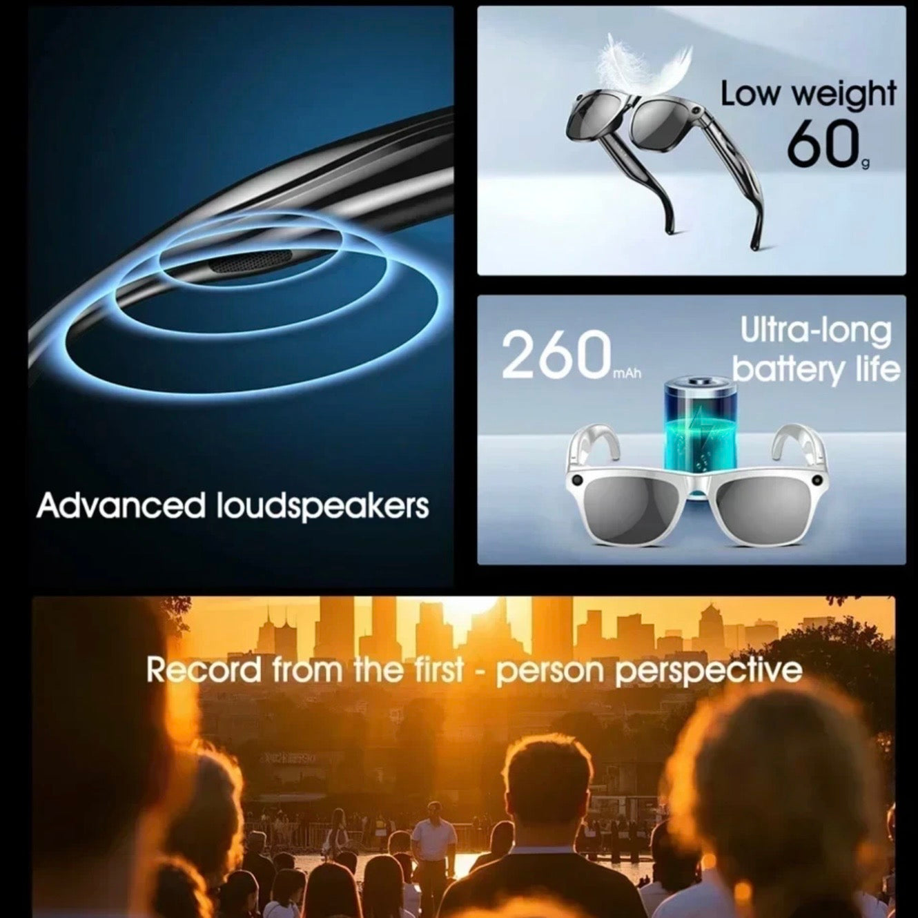 OCCHIALI SMART XIAOMI - CON INTELLIGENZA ARTIFICIALE