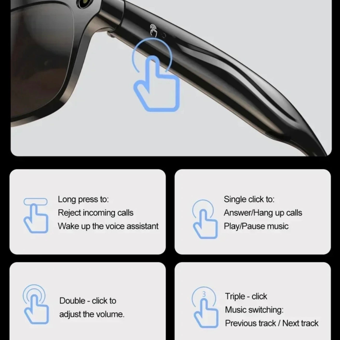 OCCHIALI SMART XIAOMI - CON INTELLIGENZA ARTIFICIALE