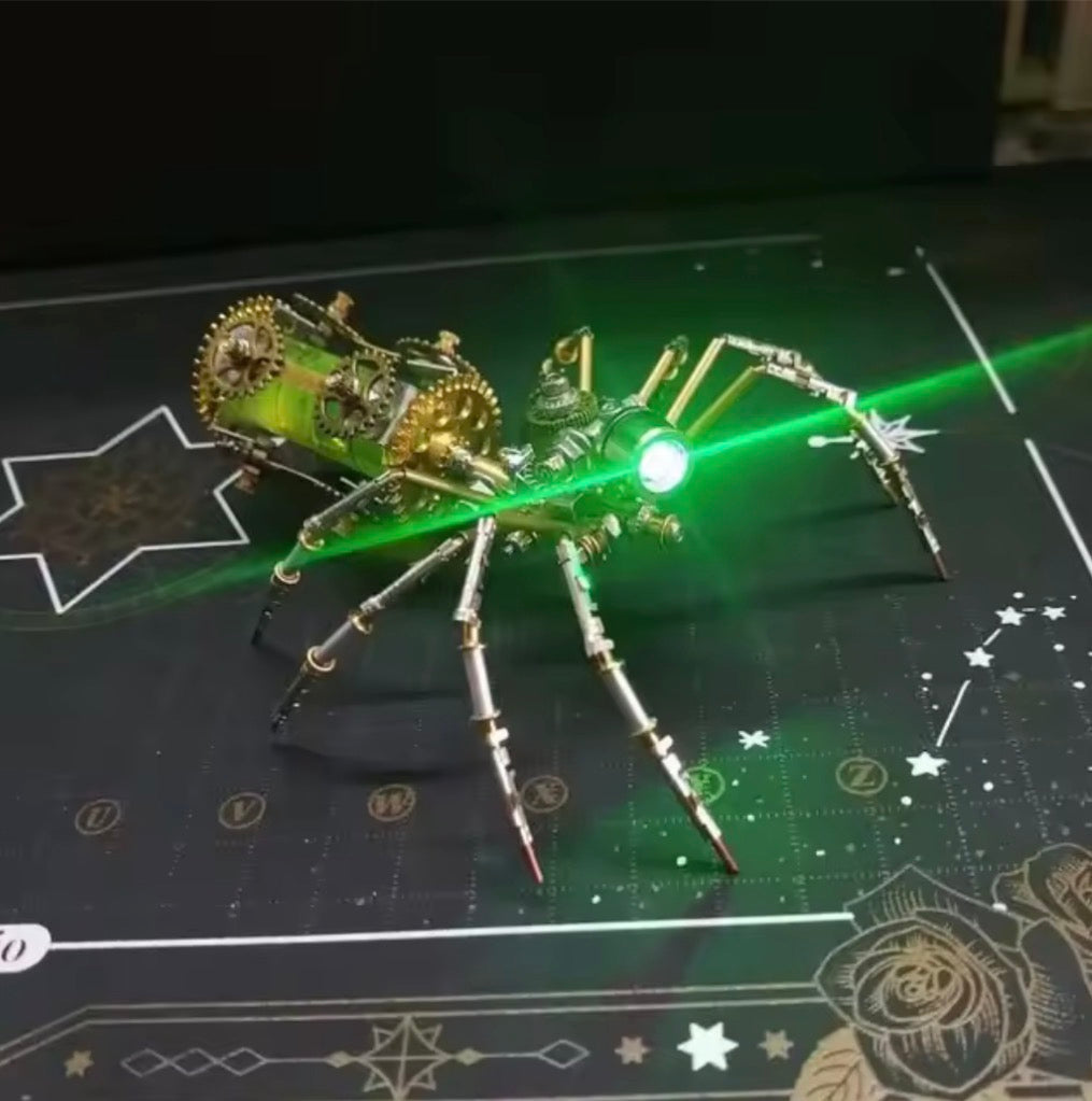 INSETTO MECCANICO 3D PUZZLE ASSEMBLABILE - DECORAZIONE STEAMPUNK METAL