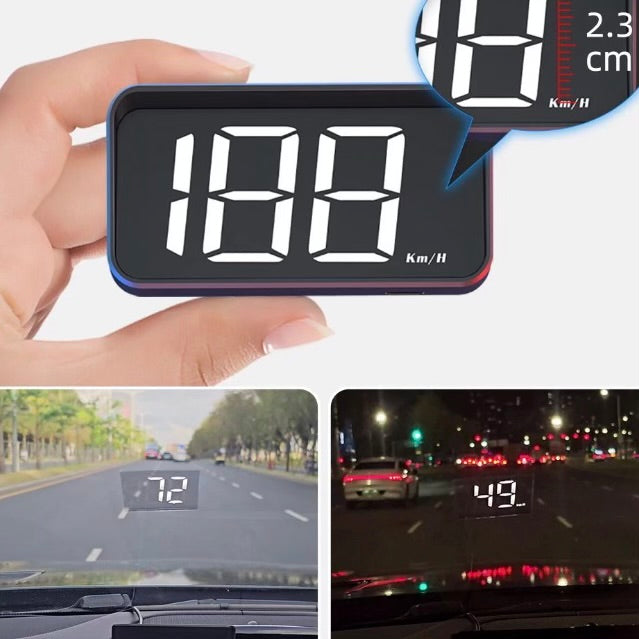 HUD - PROIETTORE VELOCITÀ DIGITALE  AUTO - HEAD UP DISPLAY