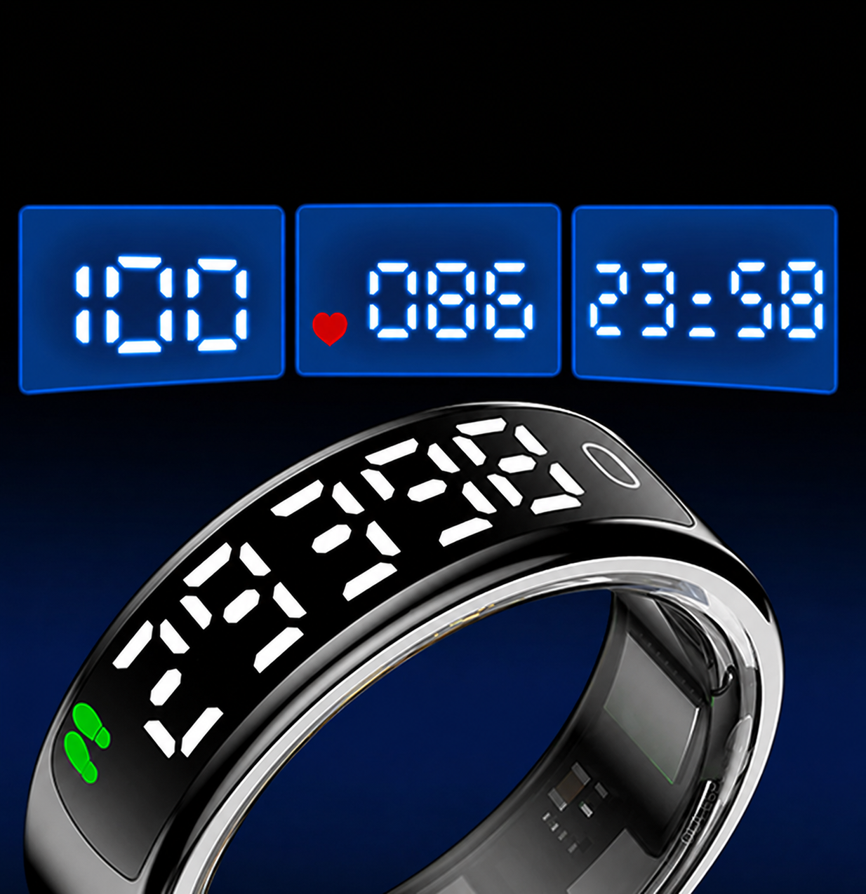 ANELLO SMART UOMO – CARDIO IMPERMEABILE