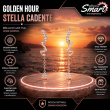 ORECCHINI SPIRALE • GOLDEN HOUR