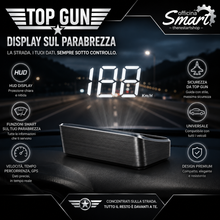 HUD DISPLAY PARABREZZA • TOP GUN