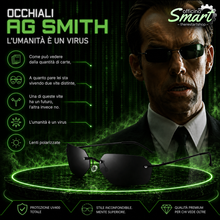 OCCHIALI AG SMITH • L'UMANITA’ E’ UN VIRUS