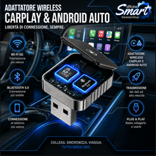 CAR PLAY E ANDROID AUTO WIRELESS • BASTA CAVI