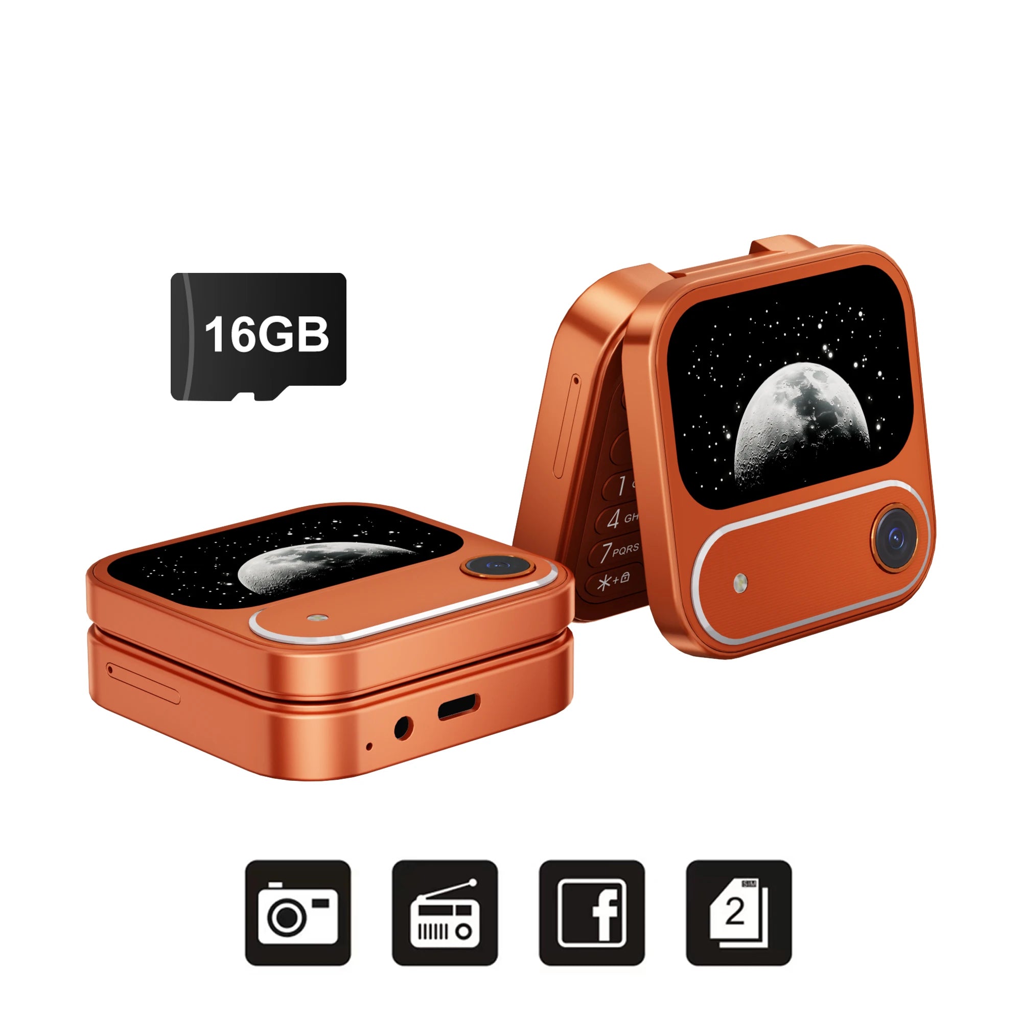 MINIPHONE 2G DUAL SIM - VOICE CHANGER GADGET 007