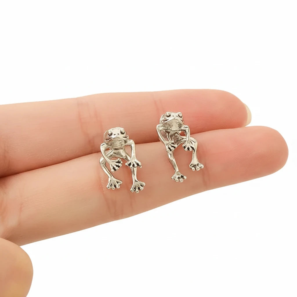 ORECCHINI RANA PORTAFORTUNA  | IDEA REGALO DONNA