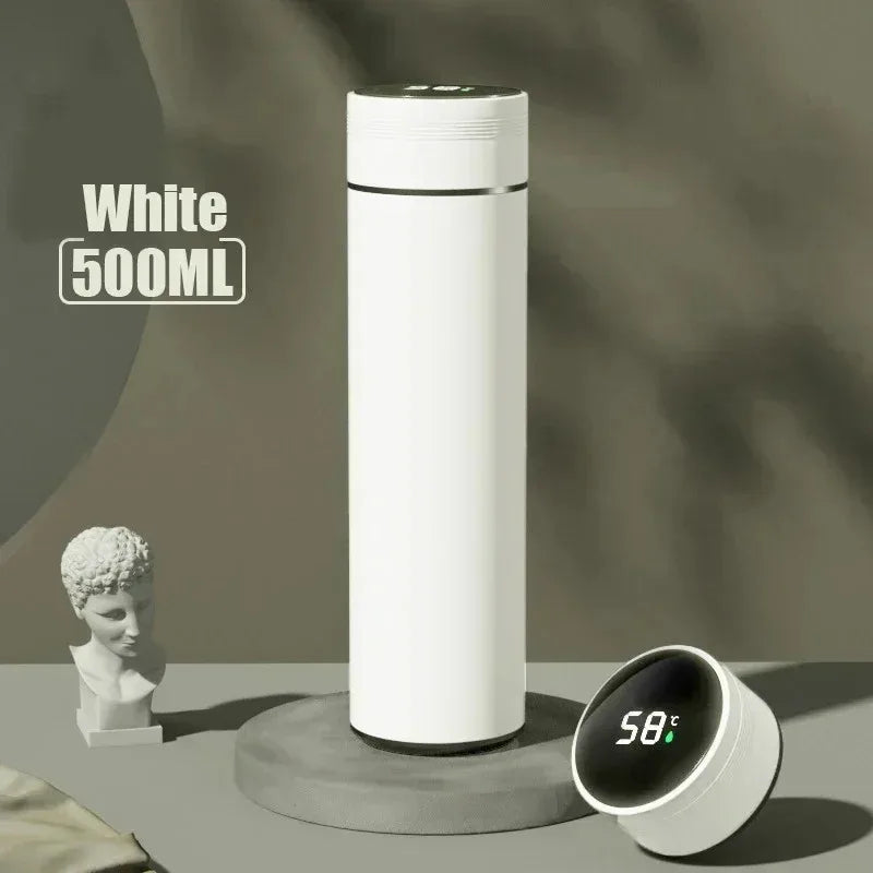 BORRACCIA SMART DISPLAY LED 500ml - ACCIAIO INOX