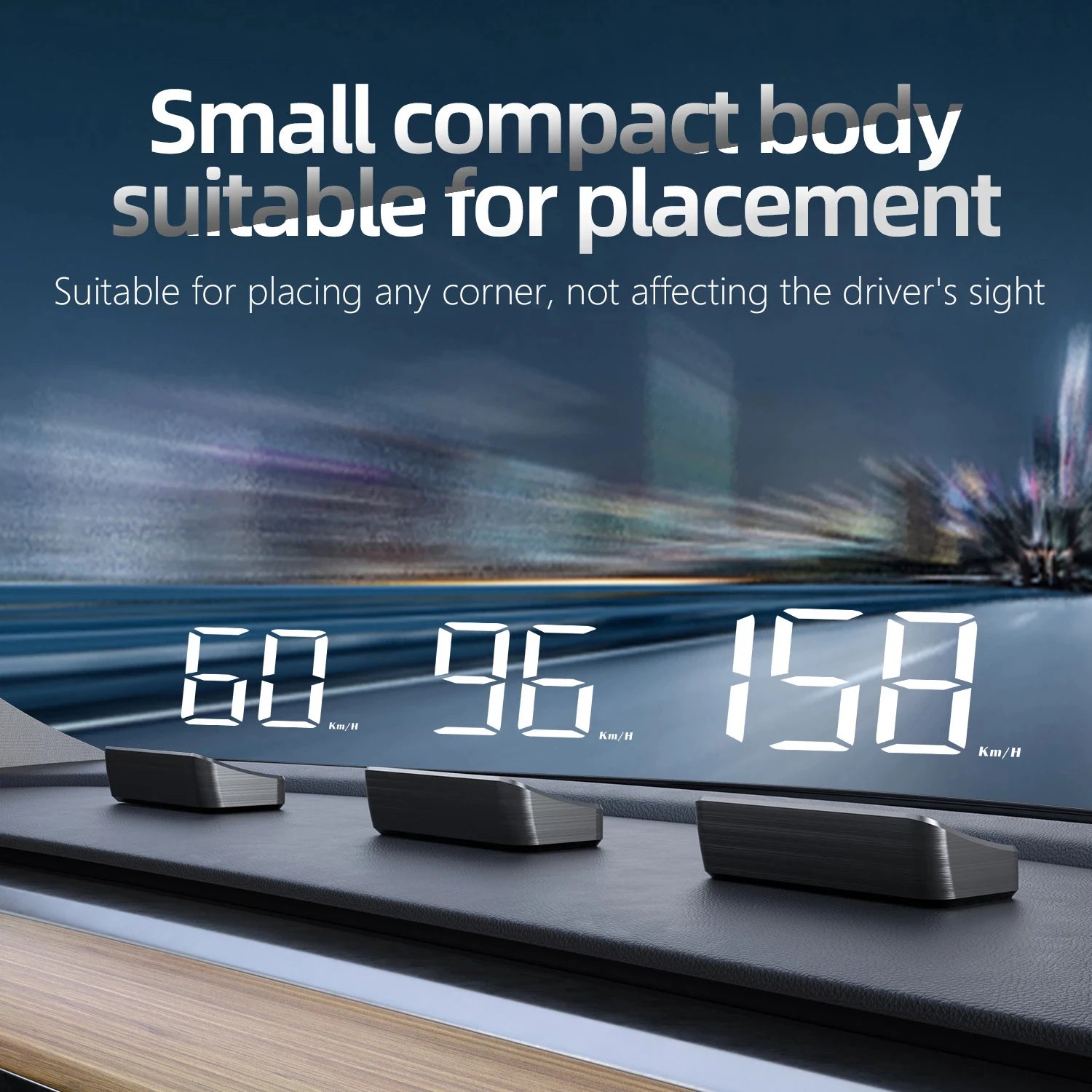 HUD - PROIETTORE TACHIMETRO DIGITALE  AUTO - HEAD UP DISPLAY