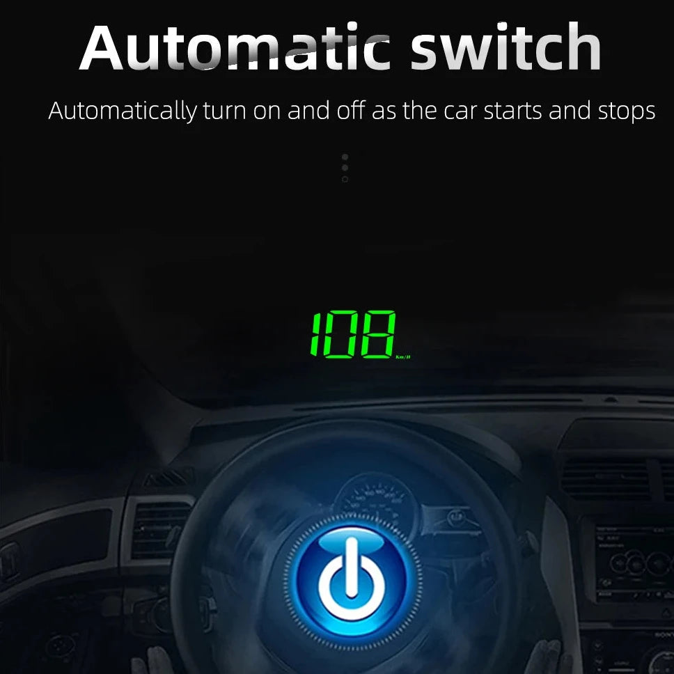 HUD - PROIETTORE VELOCITÀ DIGITALE  AUTO - HEAD UP DISPLAY