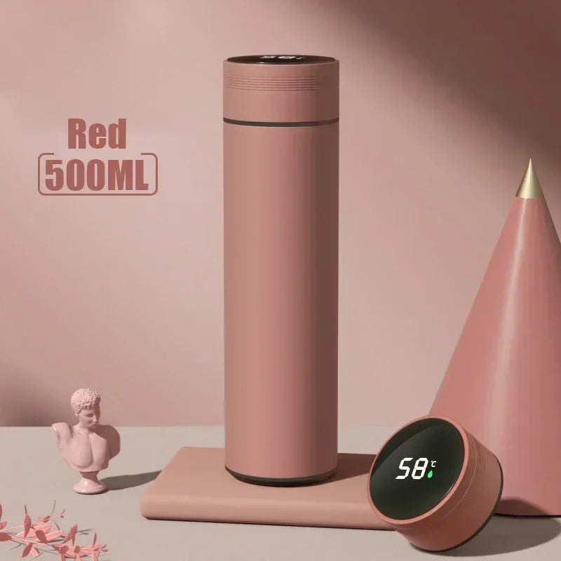 BORRACCIA SMART DISPLAY LED 500ml - ACCIAIO INOX