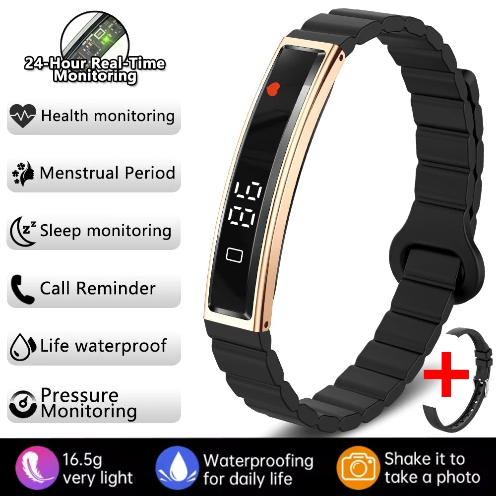 SMART BRACELET DONNA ELEGANTE - CARDIO & NOTICHE CHIAMATE