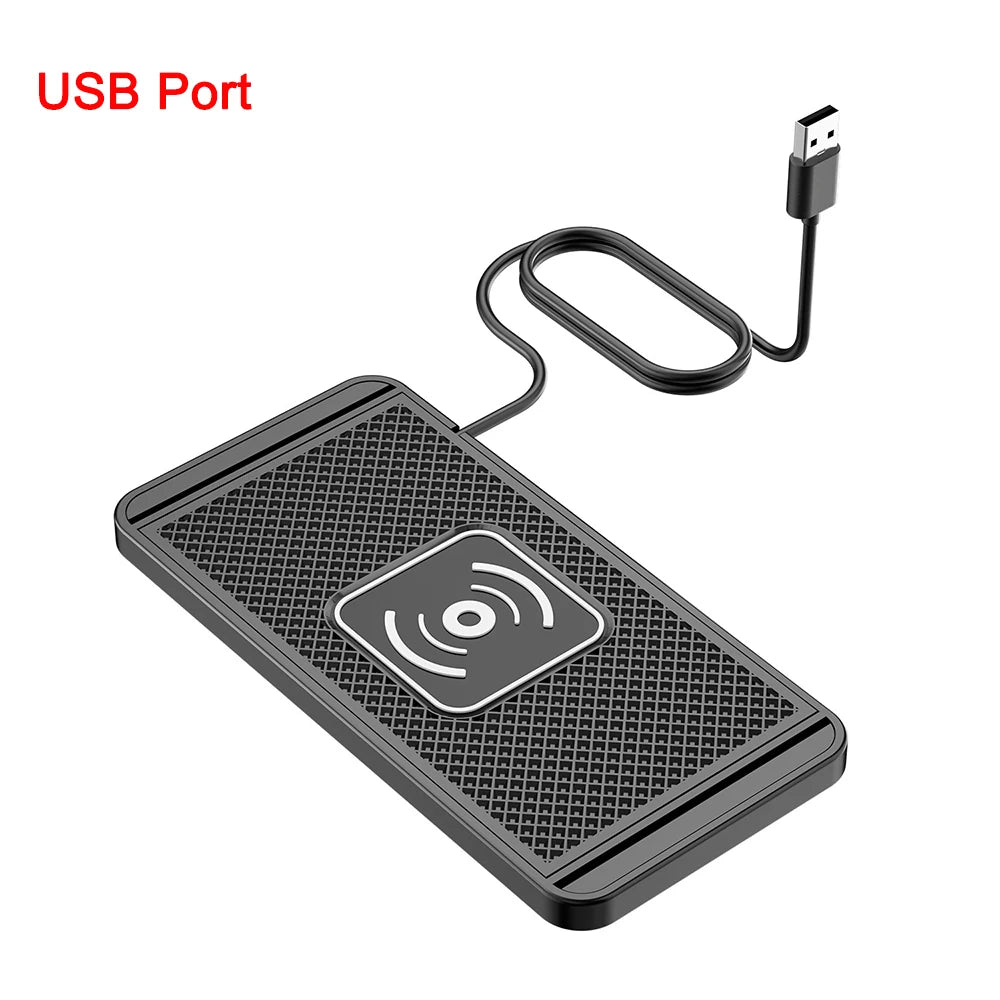 POGGI E SI CARICA - IOS ANROID  WIRELESS 15W - STAND IN SILICONE RITAGLIABILE