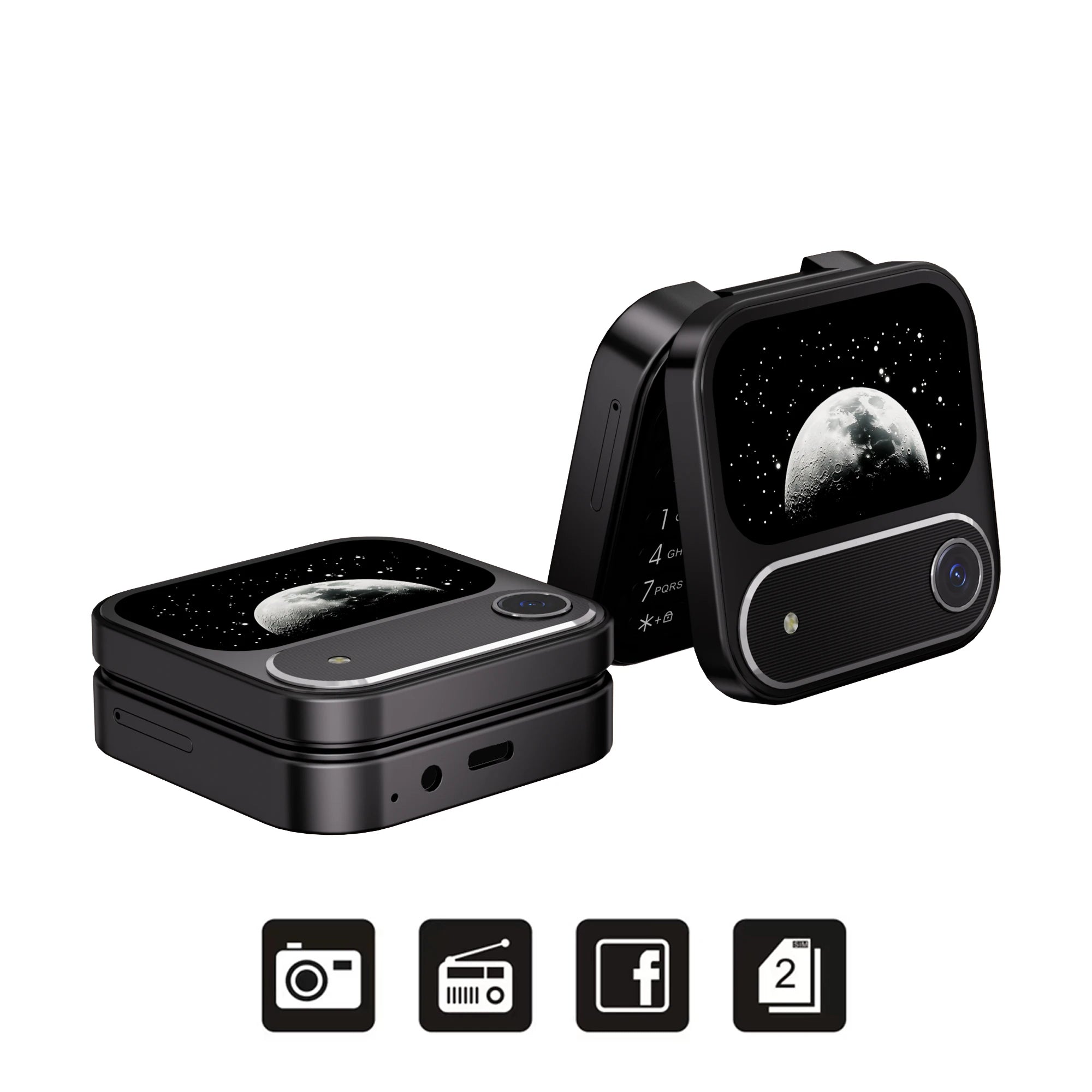 MINIPHONE 2G DUAL SIM - VOICE CHANGER GADGET 007