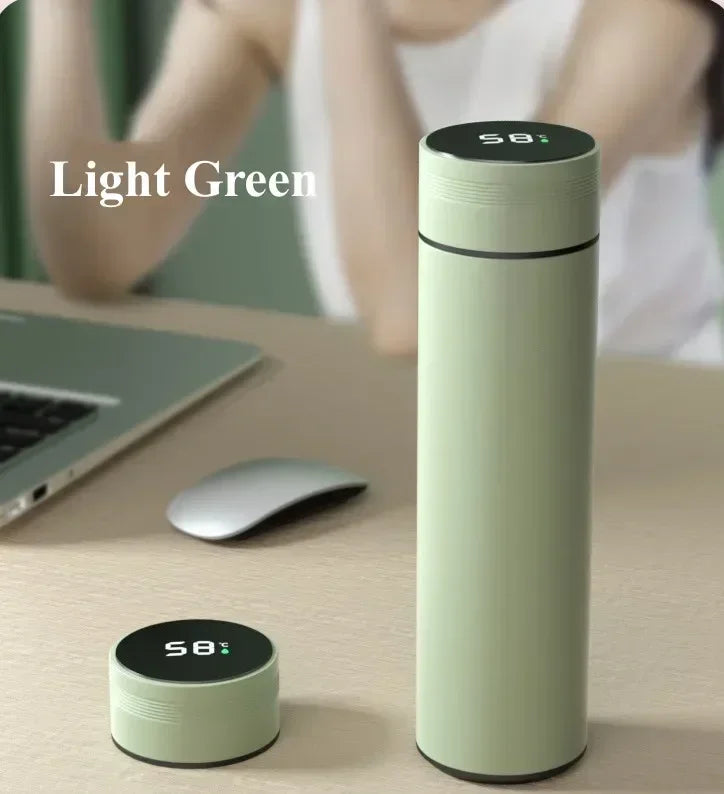BORRACCIA SMART DISPLAY LED 500ml - ACCIAIO INOX
