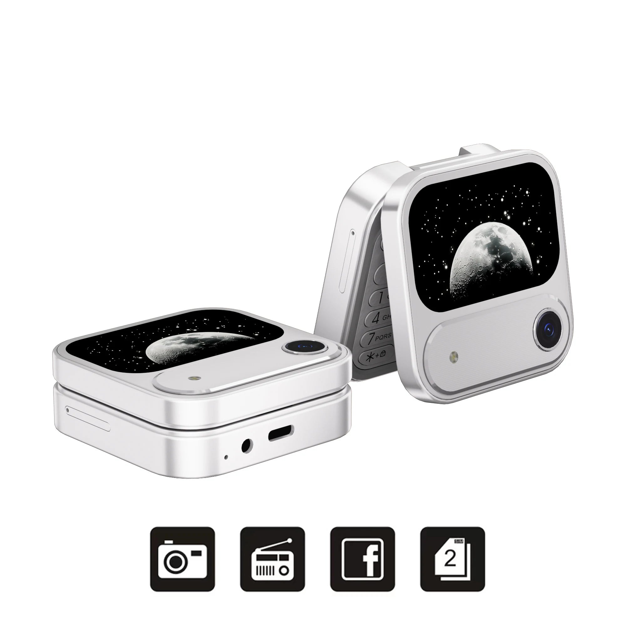 MINIPHONE 2G DUAL SIM - VOICE CHANGER GADGET 007