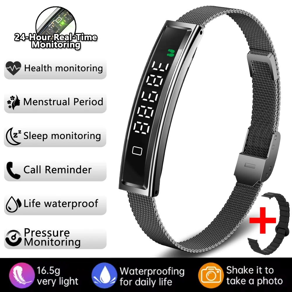 SMART BRACELET DONNA ELEGANTE - CARDIO & NOTICHE CHIAMATE