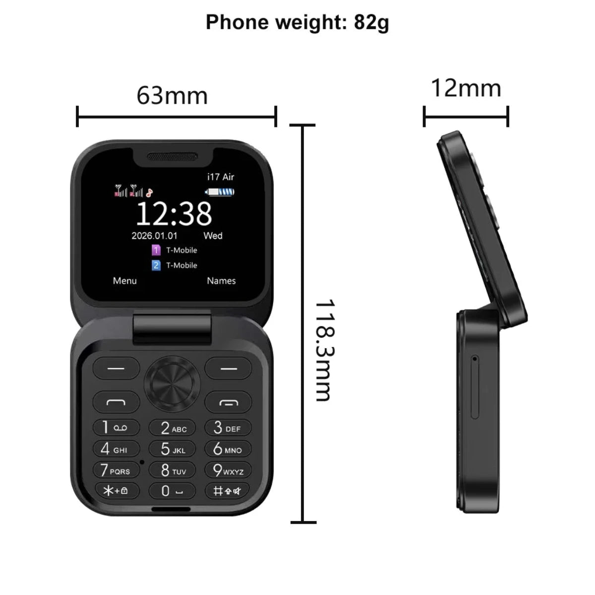MINIPHONE 2G DUAL SIM - VOICE CHANGER GADGET 007
