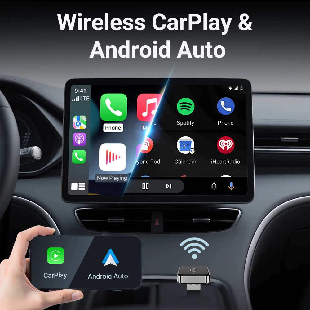 BASTA CAVI - CAR PLAY & ANDROID AUTO WIRELESS
