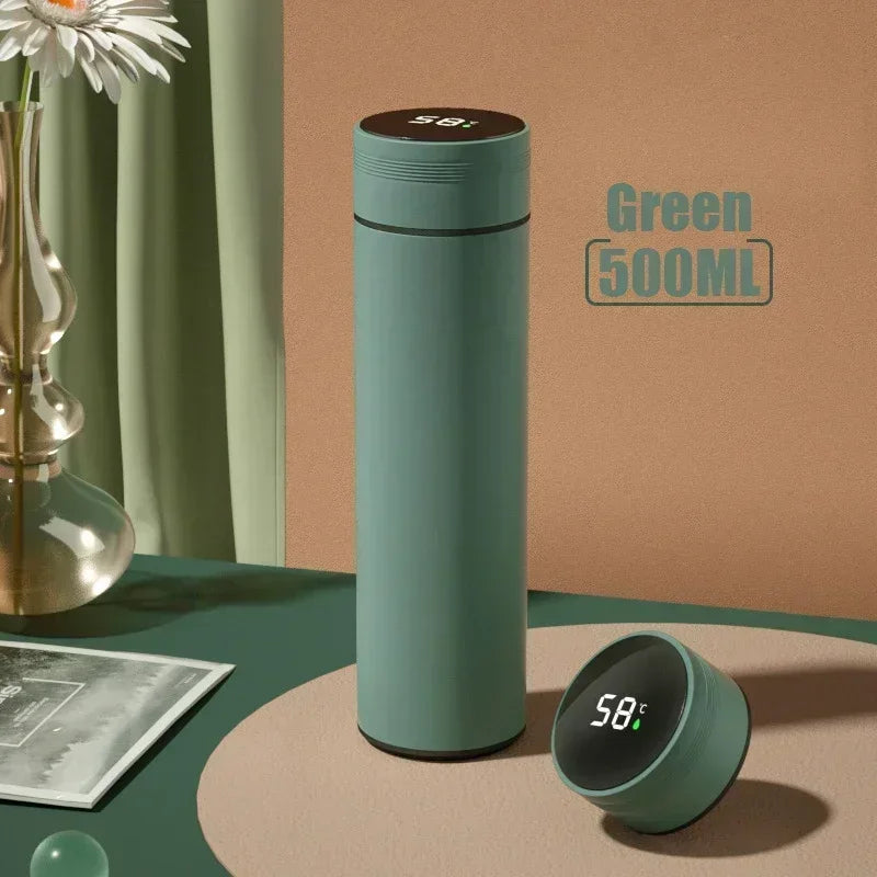 BORRACCIA SMART DISPLAY LED 500ml - ACCIAIO INOX
