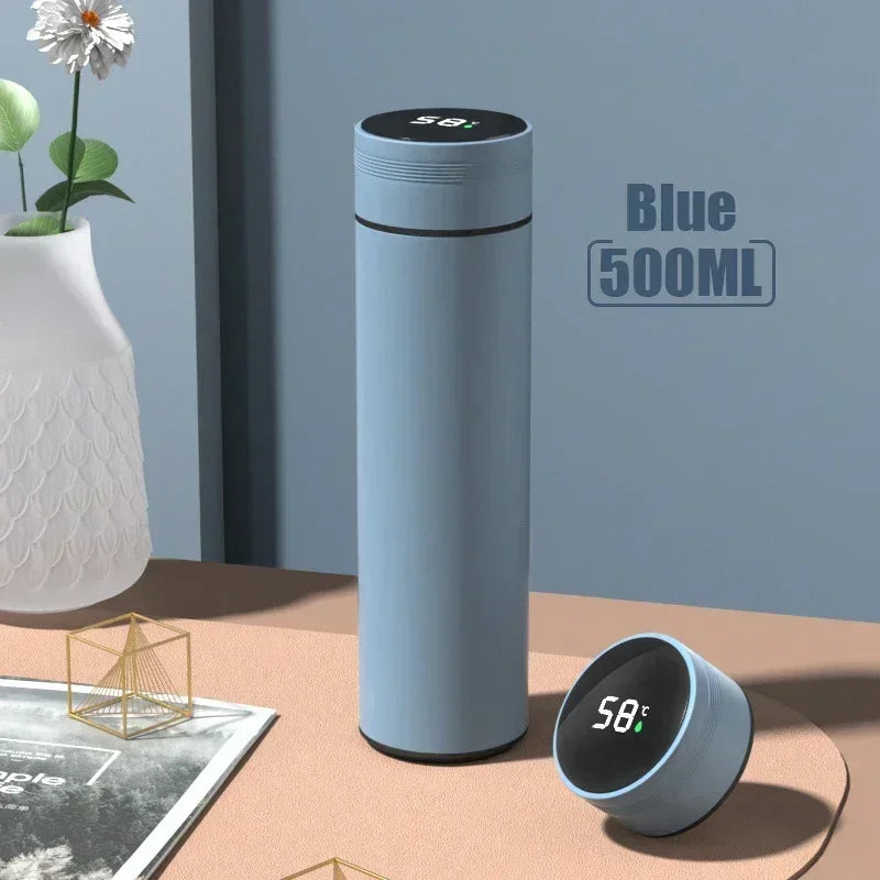 BORRACCIA SMART DISPLAY LED 500ml - ACCIAIO INOX