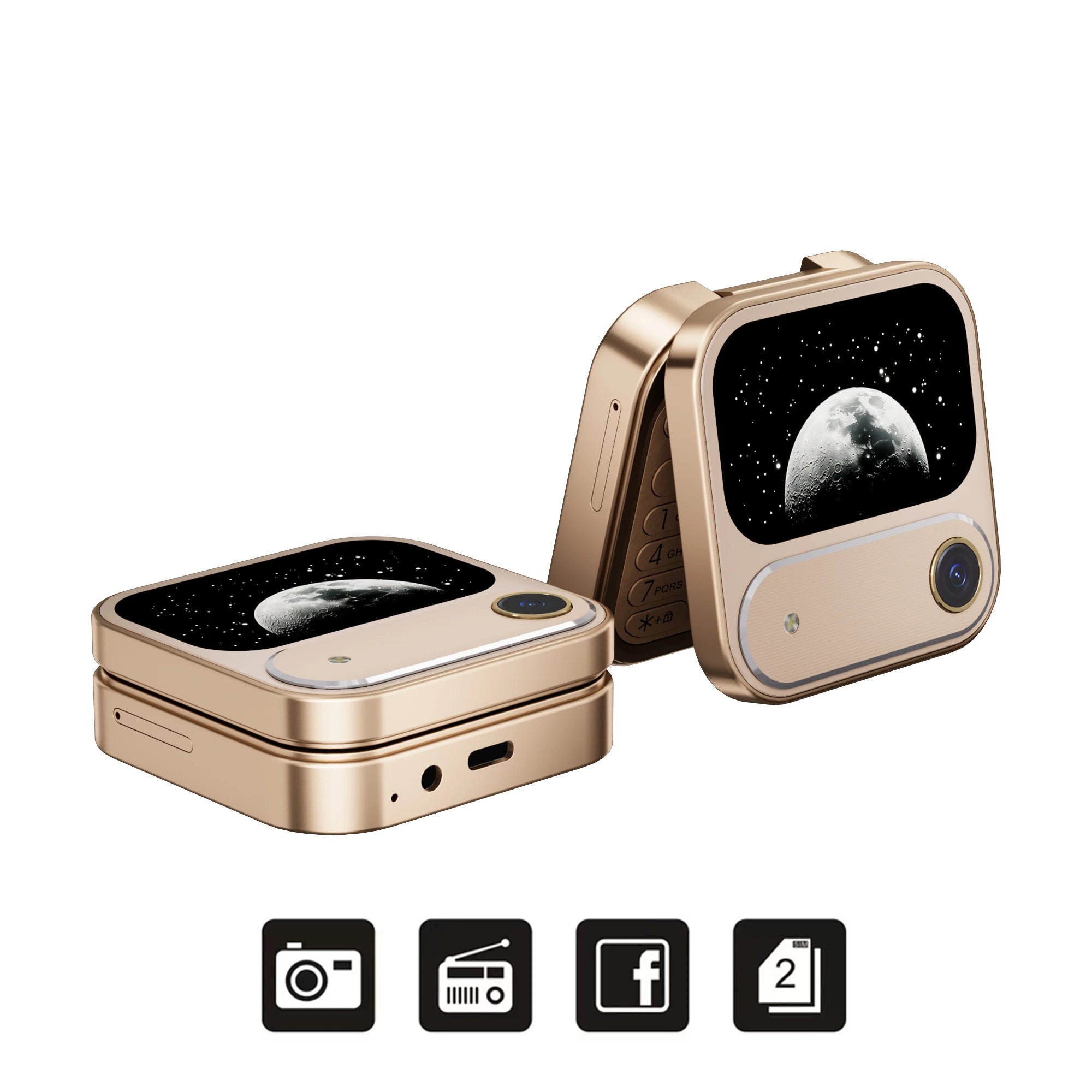 MINIPHONE 2G DUAL SIM - VOICE CHANGER GADGET 007