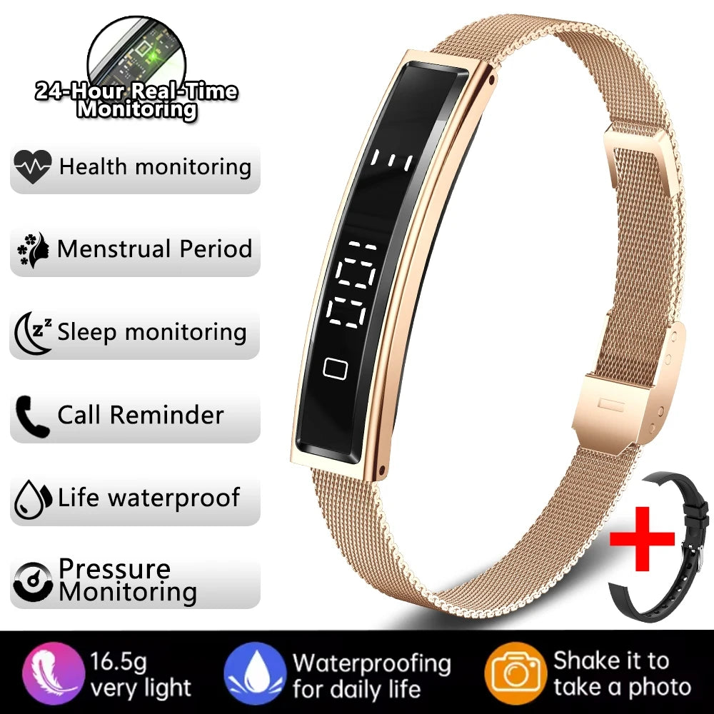 SMART BRACELET DONNA ELEGANTE - CARDIO & NOTICHE CHIAMATE