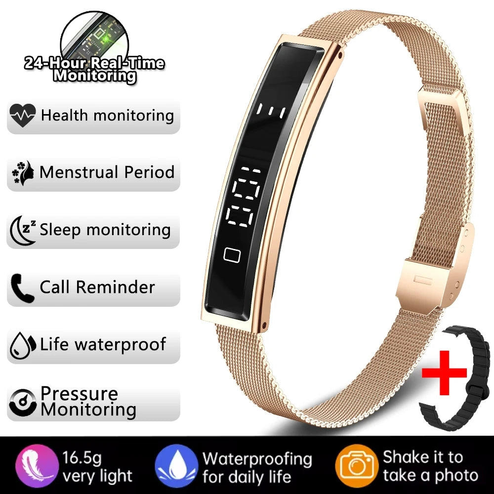 SMART BRACELET DONNA ELEGANTE - CARDIO & NOTICHE CHIAMATE