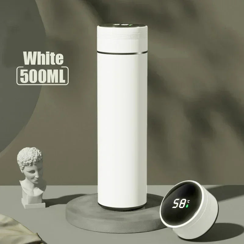 BORRACCIA SMART DISPLAY LED 500ml - ACCIAIO INOX