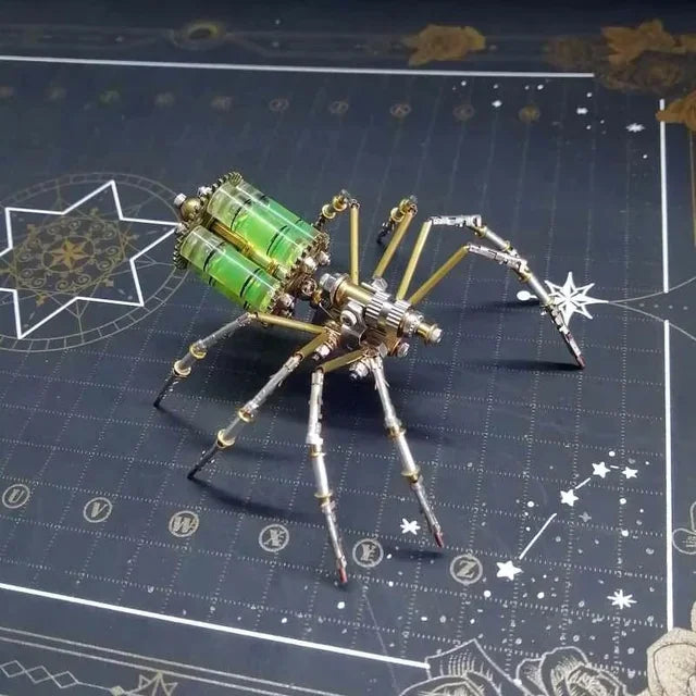 INSETTO MECCANICO 3D PUZZLE ASSEMBLABILE - DECORAZIONE STEAMPUNK METAL
