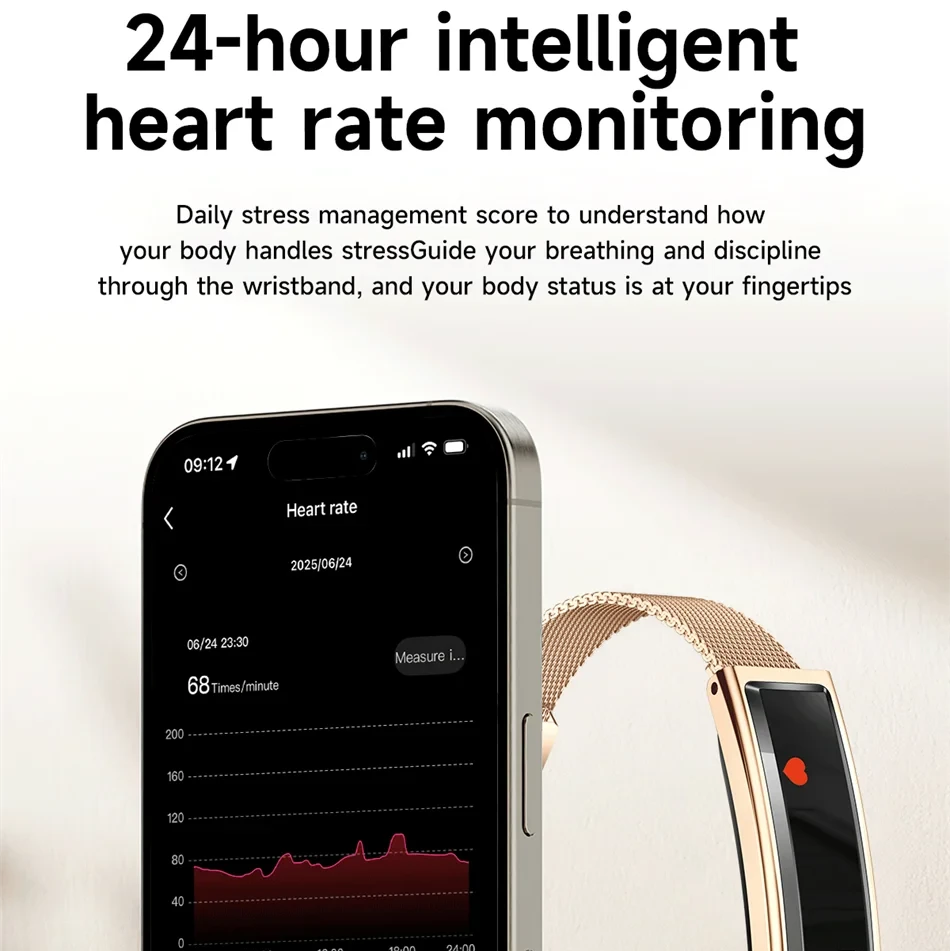 SMART BRACELET DONNA ELEGANTE - CARDIO & NOTICHE CHIAMATE