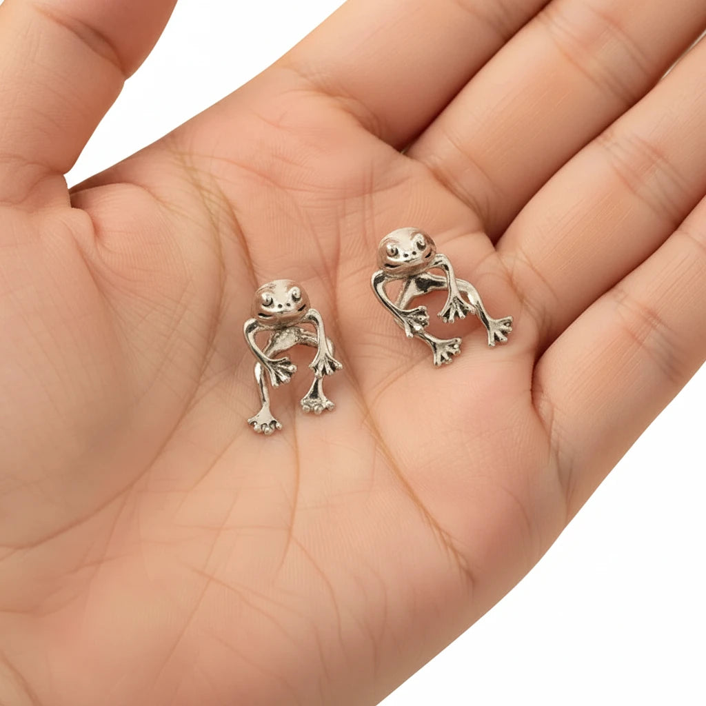ORECCHINI RANA PORTAFORTUNA  | IDEA REGALO DONNA