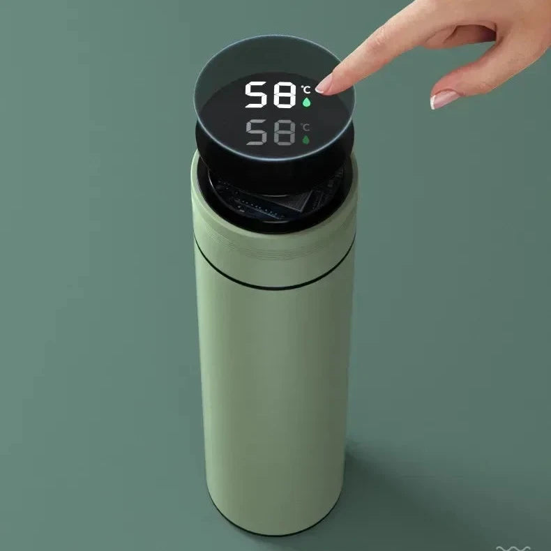 BORRACCIA SMART DISPLAY LED 500ml - ACCIAIO INOX