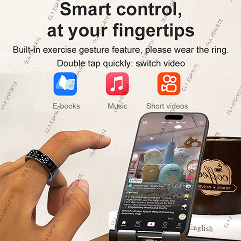 ANELLO SMART UOMO – CARDIO IMPERMEABILE
