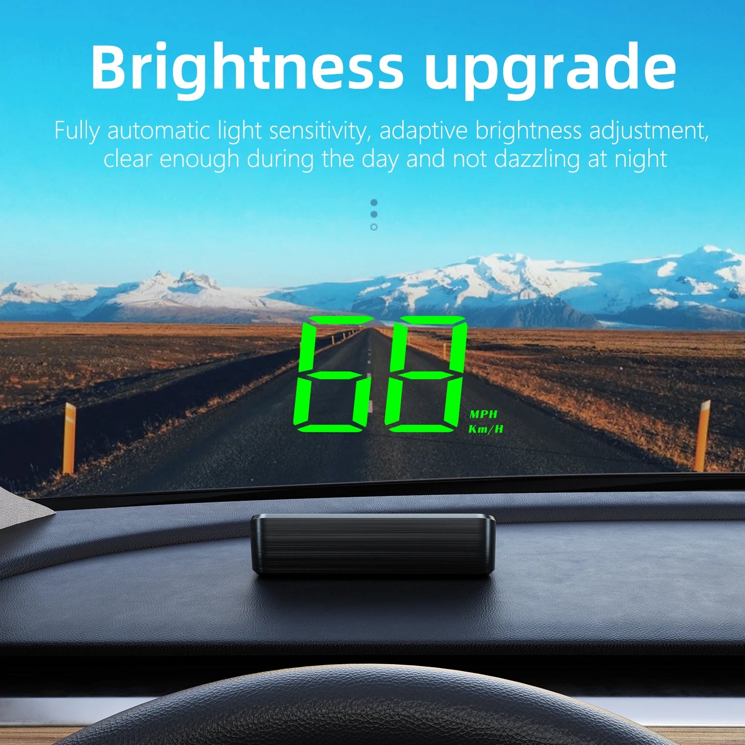 HUD - PROIETTORE TACHIMETRO DIGITALE  AUTO - HEAD UP DISPLAY