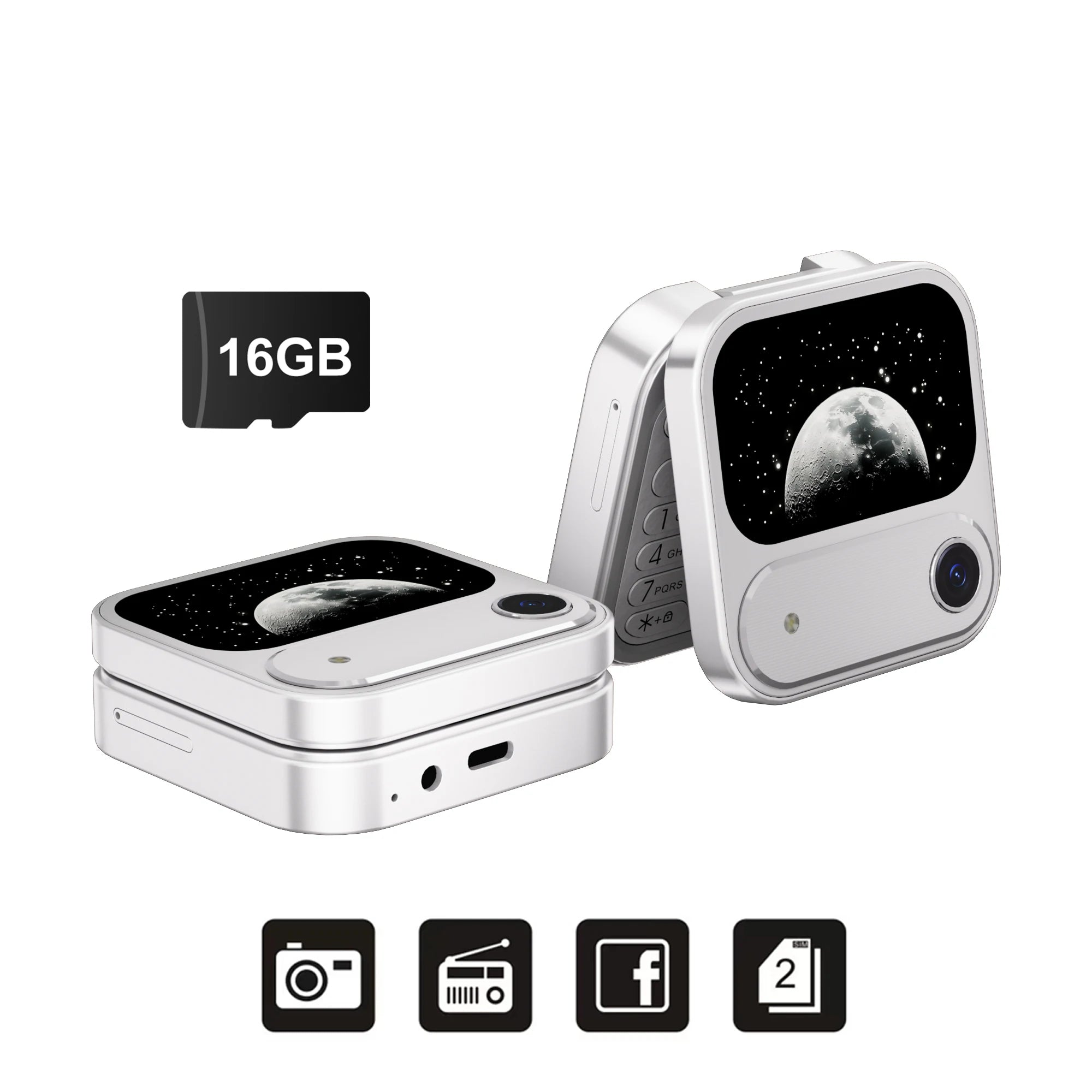 MINIPHONE 2G DUAL SIM - VOICE CHANGER GADGET 007